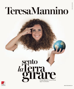 Teresa Mannino-"Sento la terra girare"-locandina