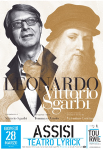 Vittorio Sgarbi porta in scena il nuovo spettacolo "Leonardo"
