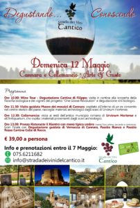 Degustando... Conoscendo la Strada dei Vini del Cantico-locandina