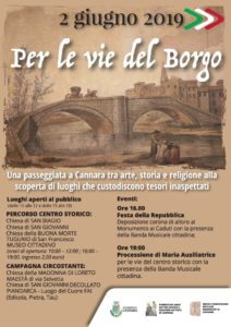 “Per le vie del Borgo”: Cannara-locandina