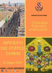 Corpus Domini a Gualdo Tadino-locandina