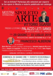 Arte di Vittorio Sgarbi-locandina