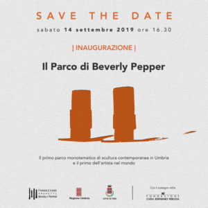 Parco di Sculture di Beverly Pepper-locandina