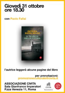 Il talento della vittima-presentazione-locandina