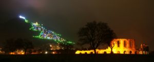 Albero di Natale di Gubbio - Foto presa da Wikipedia