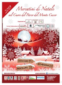Mercatini di Natale nel Cuore del Parco del Monte Cucco 2019-locandina