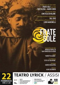 Locandina Frate Sole-in
