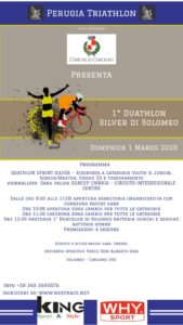 Duathlon silver Solomeo-in