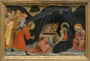Taddeo di Bartolo - Predella - Adorazione Magi