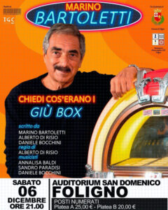 Locandina Marino Bartoletti a Foligno