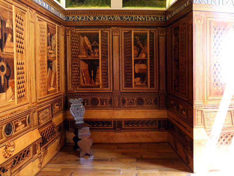 Studiolo From The Ducal Palace In Gubbio