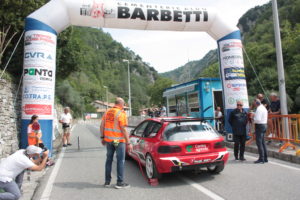 La partenza del Trofeo Luigi Fagioli