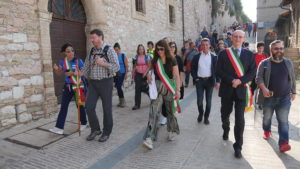 Assisi-Gubbio: pellegrini in cammino-3