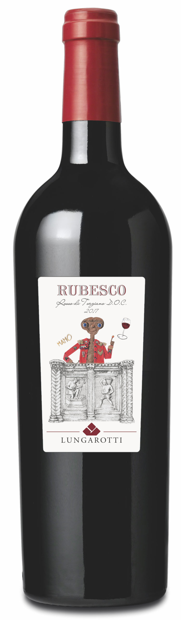 Lungarotti bottiglia Rubesco2017 edizione speciale by MaMo