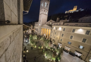 Natale ad Assisi - Bosco Incantato - Terzo Paradiso - Pistoletto