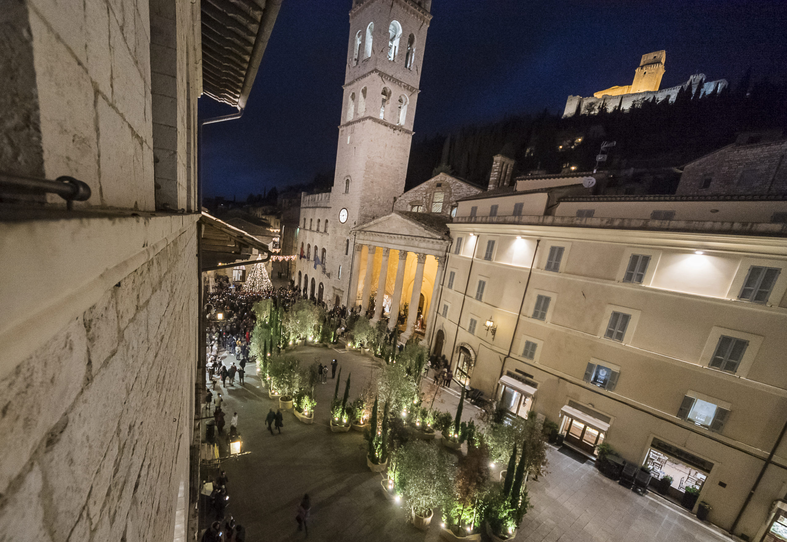 Natale ad Assisi - Bosco Incantato - Terzo Paradiso - Pistoletto