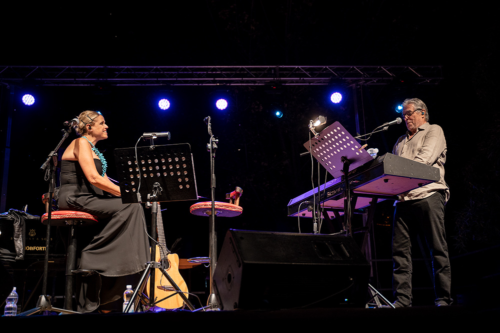 Moon in June - Tosca e Ivan Lins - Foto di Riccardo Bianchi