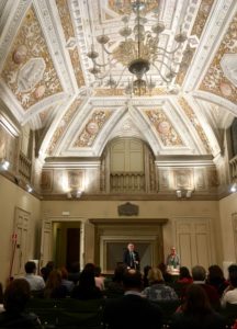 Palazzo Gallenga visita con Giovanni Paciullo