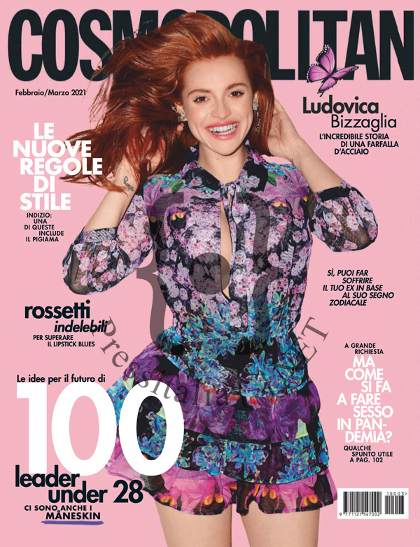 Cosmopolitan - febbraio, marzo 2021 copertina