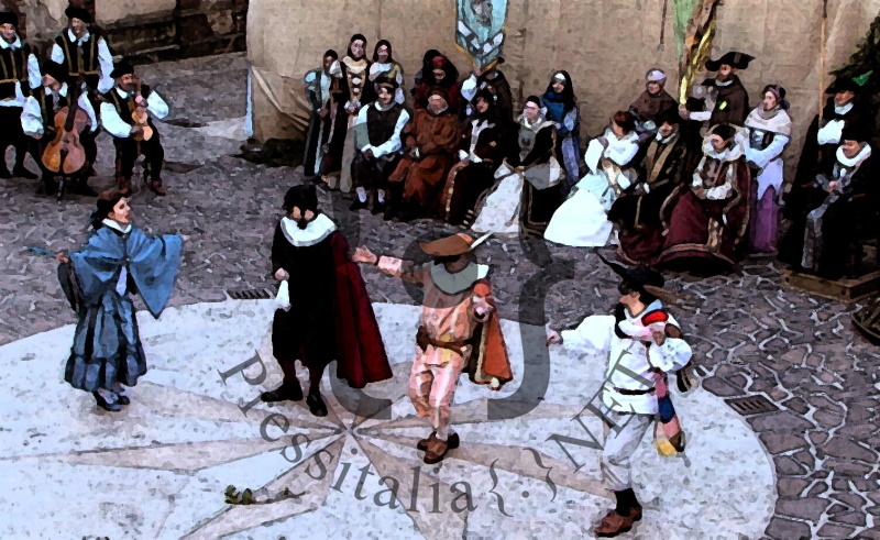 Le maschere umbre della Commedia dell'Arte