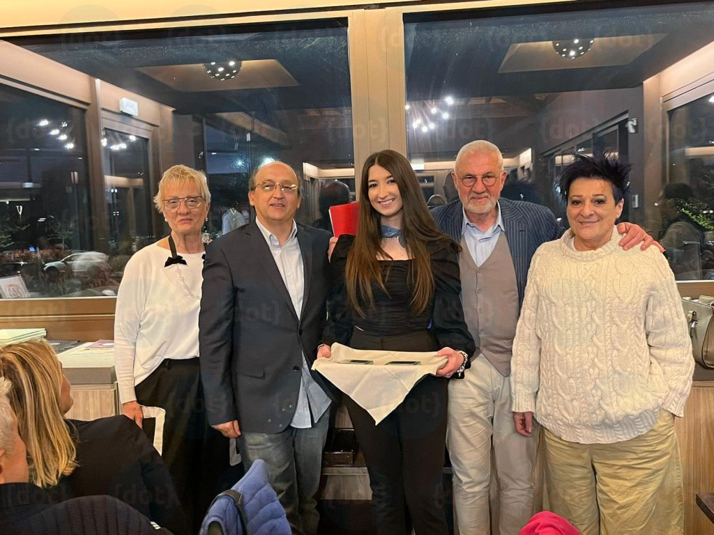 Alba Caprini, Luca Petrucci, Caterina Orazi, Oscar Bigarini e Giovanna Berellini