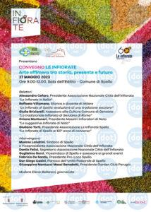 2023-Locandina-Convegno-Spello-27maggio_LeInfiorate-Arte-effimera-tra-storia-presente-e-futuro-in