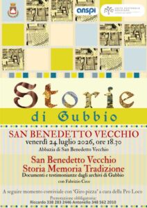 Storie di Gubbio 24 LUGLIO 2026-in