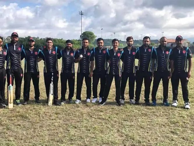 La squadra Perugia Cricket Club-cop